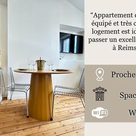 Ete Magnifique T2 Equipe Proche Centre-ville Appartement Reims